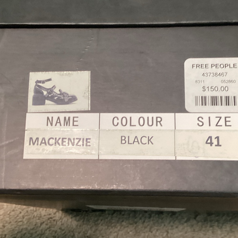 Free People Mackenzie Thunderbird Sandals 10 - Picture 4 of 6